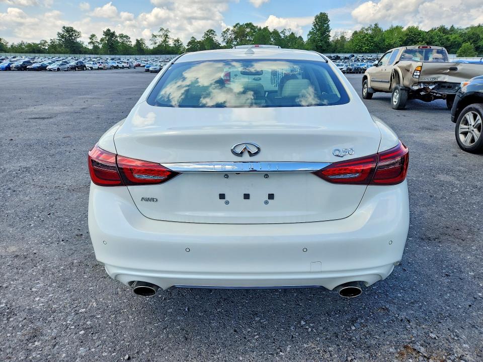2021 Infiniti Q50 მანქანა იყიდება აუქციონზე, vin: JN1EV7BR8MM752848, აუქციონის ნომერი: 66250466