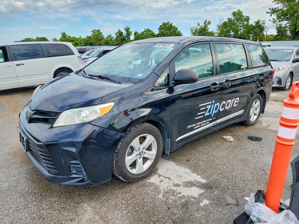 Продаж на аукціоні авто 2018 Toyota Sienna, vin: 5TDZZ3DC3JS956896, номер лоту: 65208626