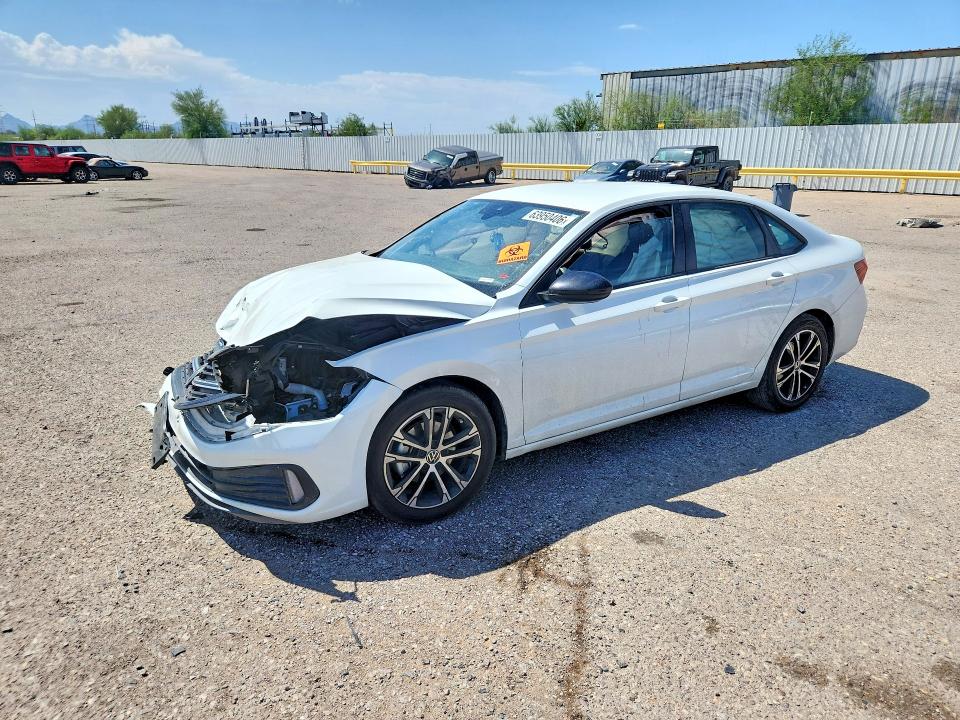 63950406 :رقم المزاد ، 3VWBM7BU4NM034336 vin ، 2022 Volkswagen Jetta مزاد بيع