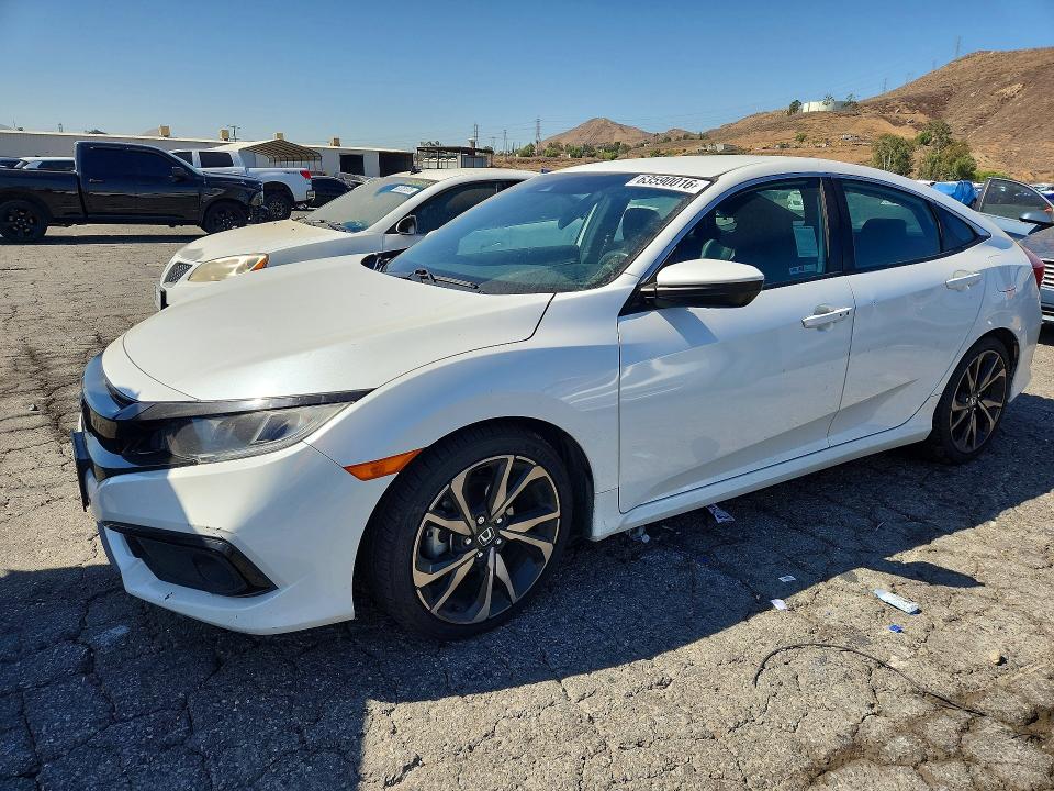 63590016 :رقم المزاد ، 2HGFC2F89LH601225 vin ، 2020 Honda Civic مزاد بيع