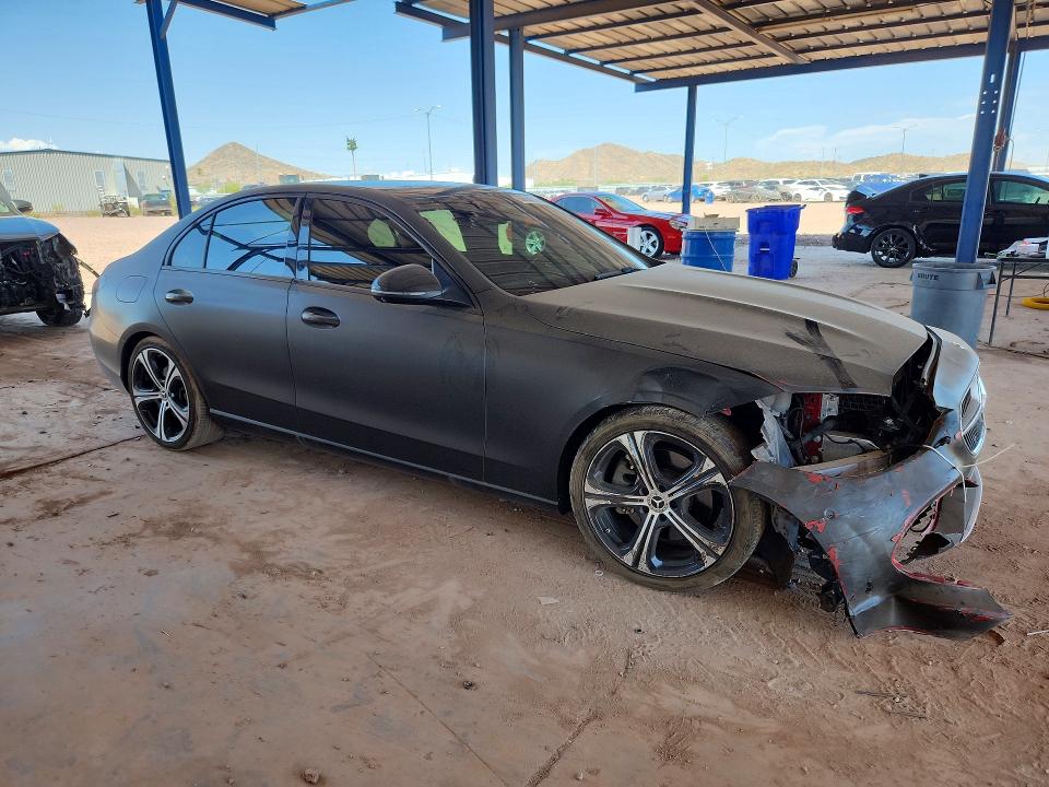 2022 Mercedes-benz C მანქანა იყიდება აუქციონზე, vin: W1KAF4GB2NR064339, აუქციონის ნომერი: 63656246