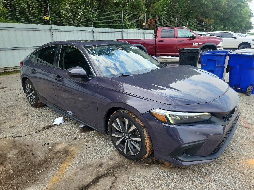 63833746 :رقم المزاد ، 19XFL1H71NE008759 vin ، 2022 Honda Civic مزاد بيع