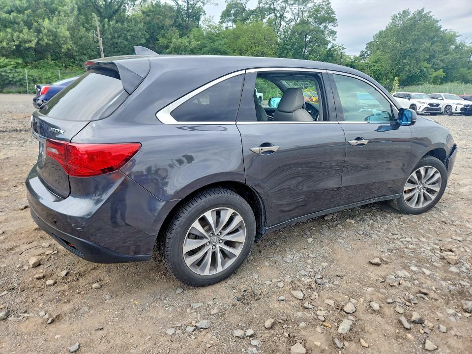 63303396 :رقم المزاد ، 5FRYD3H46GB009876 vin ، 2016 Acura Mdx مزاد بيع