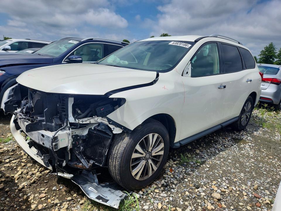 63820186 :رقم المزاد ، 5N1DR2MM5KC631565 vin ، 2019 Nissan Pathfinder مزاد بيع