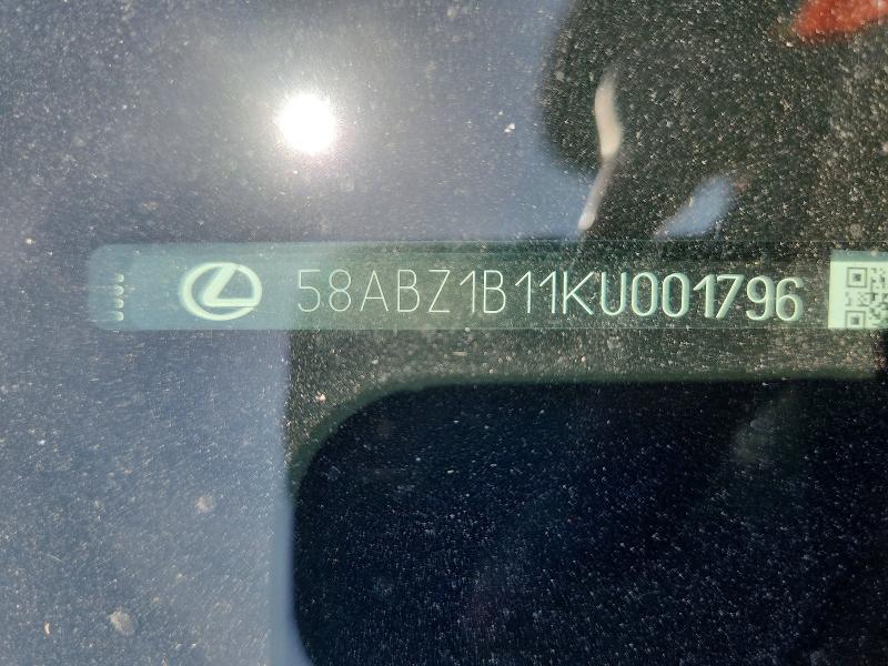 64315246 :رقم المزاد ، 58ABZ1B11KU001796 vin ، 2019 Lexus Es مزاد بيع