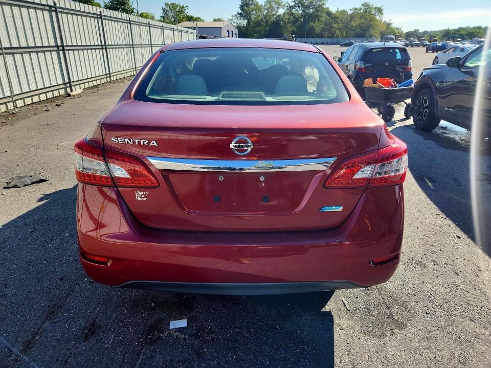 2014 Nissan Sentra მანქანა იყიდება აუქციონზე, vin: 3N1AB7APXEY341330, აუქციონის ნომერი: 65634016