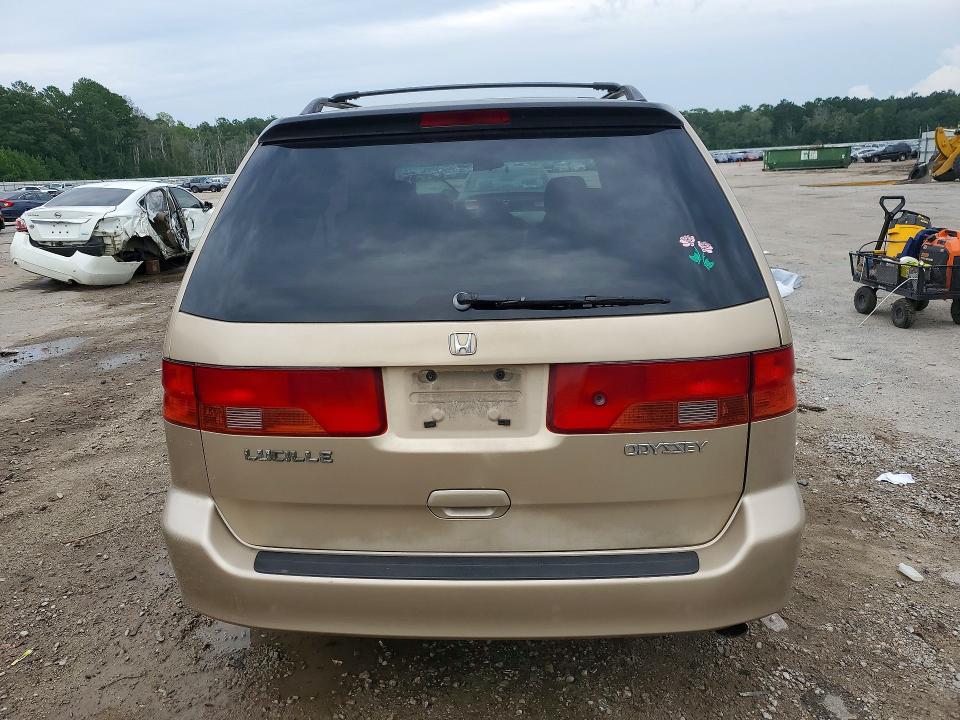 2000 Honda Odyssey მანქანა იყიდება აუქციონზე, vin: 2HRL1874YH580261, აუქციონის ნომერი: 66934026
