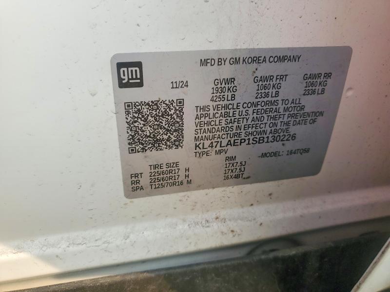Продаж на аукціоні авто 2025 Buick Envista, vin: KL47LAEP1SB130226, номер лоту: 65012286