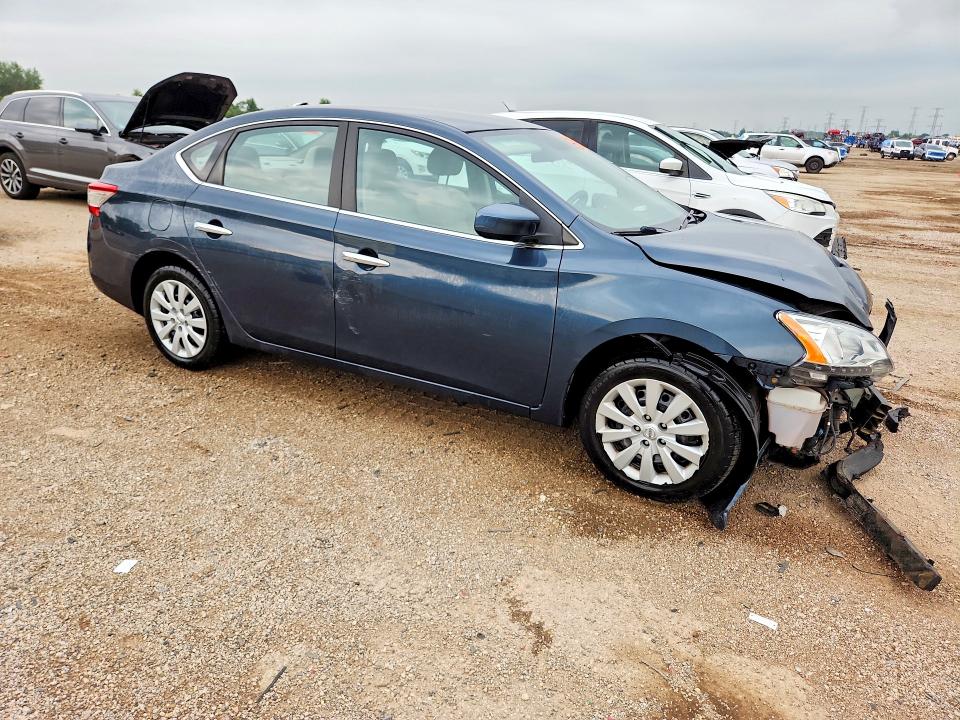 2014 Nissan Sentra მანქანა იყიდება აუქციონზე, vin: 3N1AB7AP8EL616920, აუქციონის ნომერი: 64608776