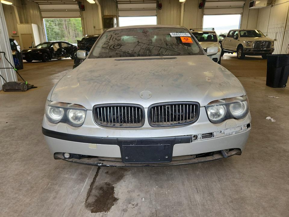 Aukcja sprzedaży 2002 Bmw 745, vin: WBAGL63482DP51251, numer aukcji: 66657116