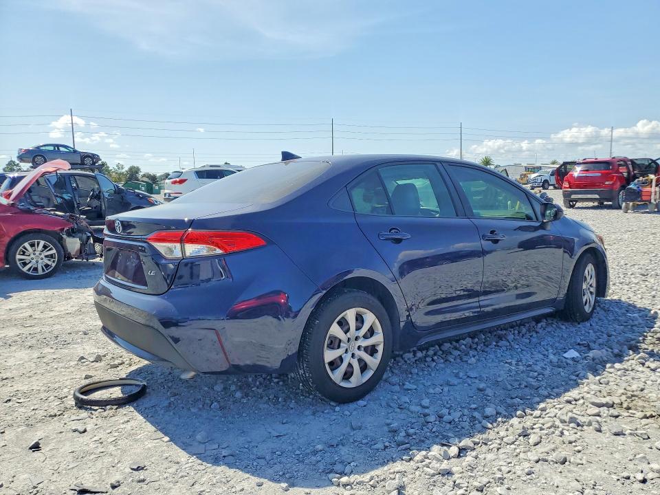 64677966 :رقم المزاد ، JTDEPRAEXLJ054565 vin ، 2020 Toyota Corolla مزاد بيع