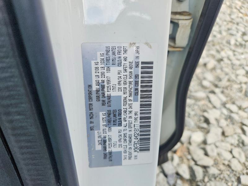65862736 :رقم المزاد ، JM3KFBCL4H0218177 vin ، 2017 Mazda Cx-5 مزاد بيع