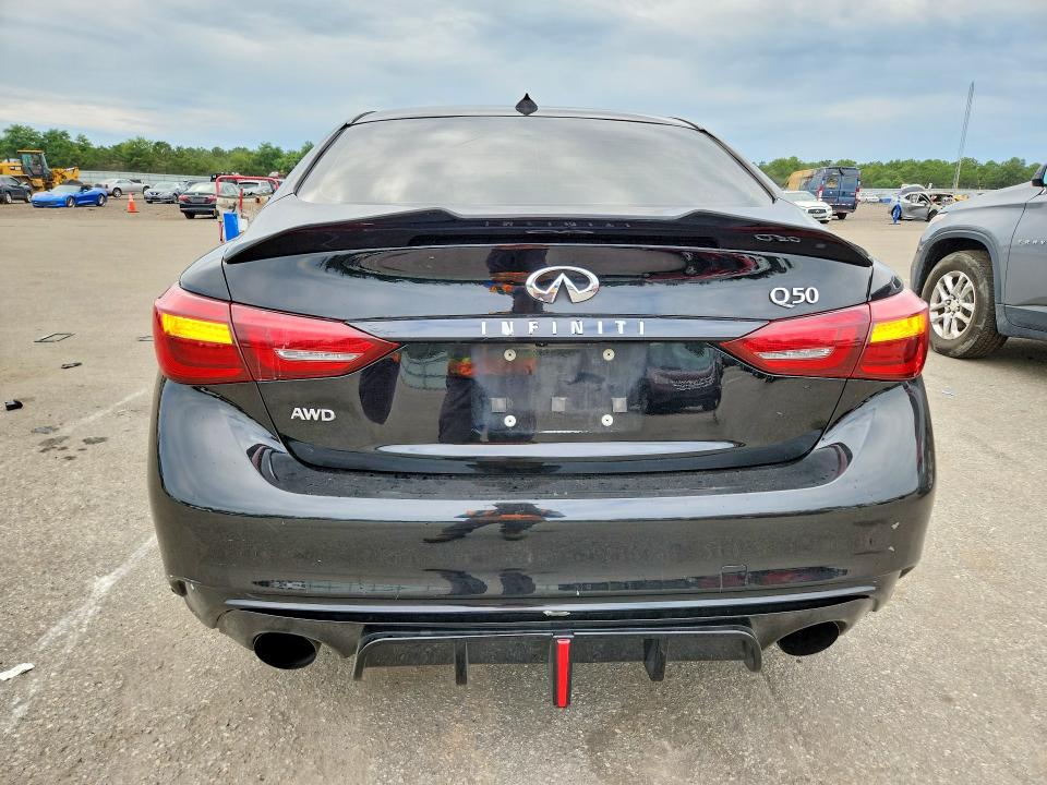 66064986 :رقم المزاد ، JN1EV7AR1JM439413 vin ، 2018 Infiniti Q50 مزاد بيع