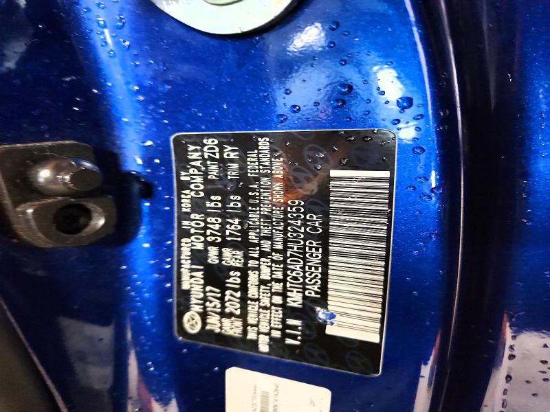 Aukcja sprzedaży 2017 Hyundai Veloster, vin: KMHTC6AD7HU324359, numer aukcji: 66217136