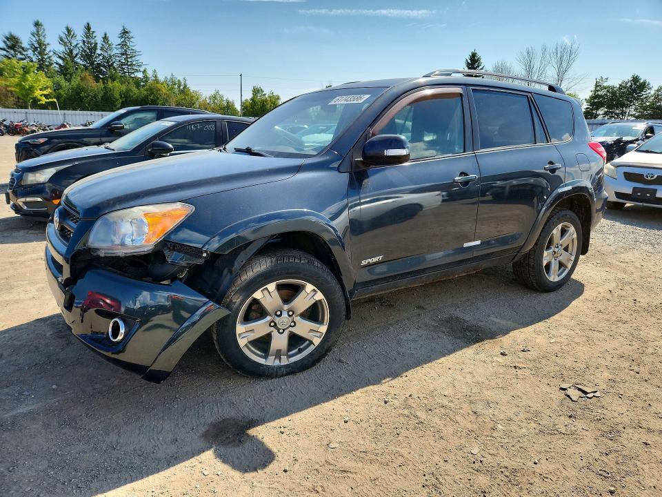 61743586 :رقم المزاد ، 2T3RK4DV2AW032458 vin ، 2010 Toyota Rav4 مزاد بيع