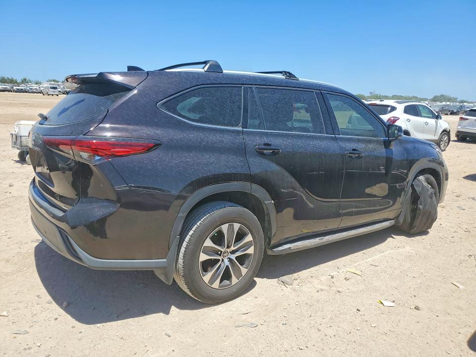 2022 Toyota Highlander მანქანა იყიდება აუქციონზე, vin: 5TDGZRAH6NS128065, აუქციონის ნომერი: 65355056