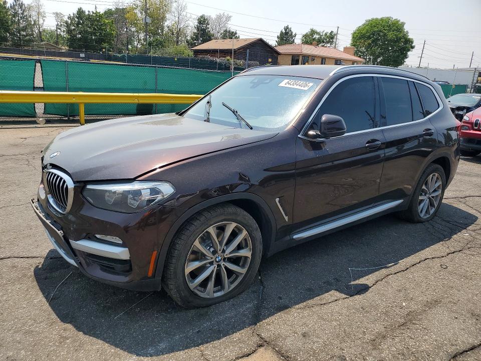 2019 Bmw X3 მანქანა იყიდება აუქციონზე, vin: 5UXTR9C53KLD97060, აუქციონის ნომერი: 64384406