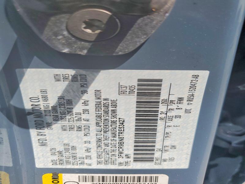 66699086 :رقم المزاد ، 3FMCR9BN8TRE53427 vin ، 2026 Ford Bronco Sport مزاد بيع
