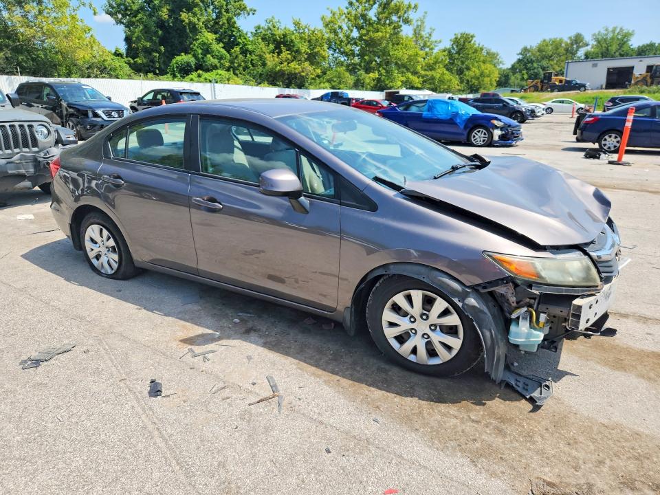 2012 Honda Civic მანქანა იყიდება აუქციონზე, vin: 19XFB2F53CE062278, აუქციონის ნომერი: 66203536