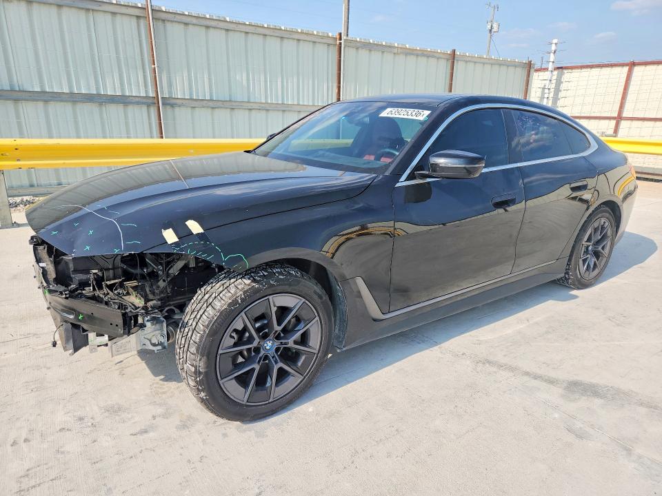 Продаж на аукціоні авто 2024 Bmw I4, vin: WBY73AW0XRFS58389, номер лоту: 63925336