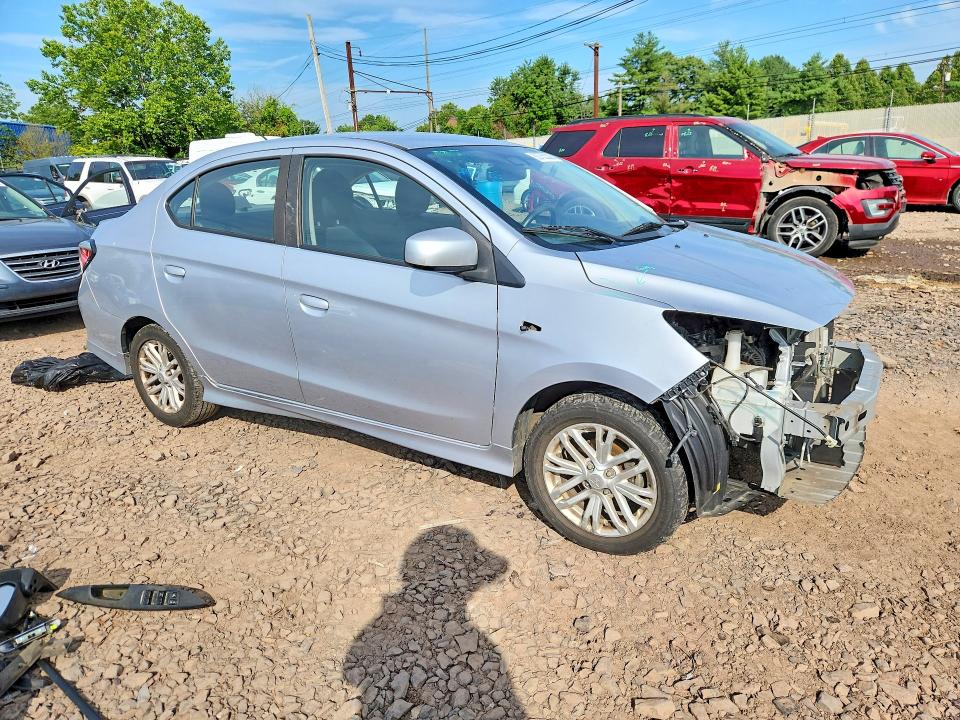2021 Mitsubishi Mirage მანქანა იყიდება აუქციონზე, vin: ML32FUFJ5MHF05978, აუქციონის ნომერი: 62763336