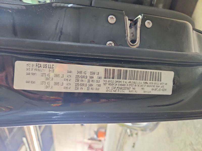 Продажа на аукционе авто 2019 Jeep Cherokee, vin: 1C4PJMDN8KD257007, номер лота: 65695156