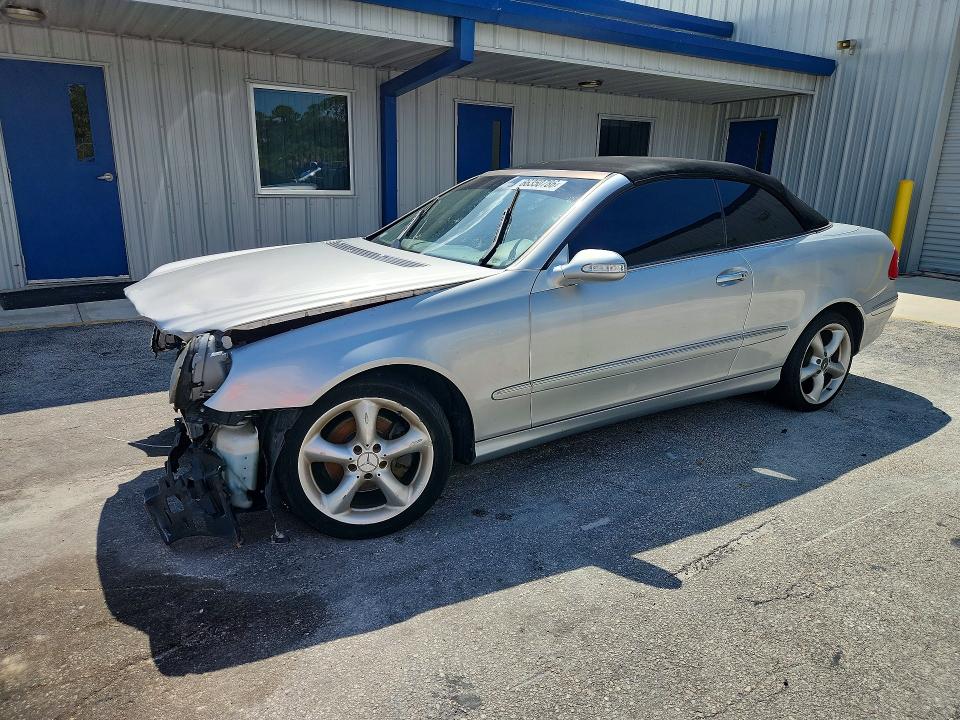 2005 Mercedes-benz Clk მანქანა იყიდება აუქციონზე, vin: WDBTK65J85F133491, აუქციონის ნომერი: 66350786