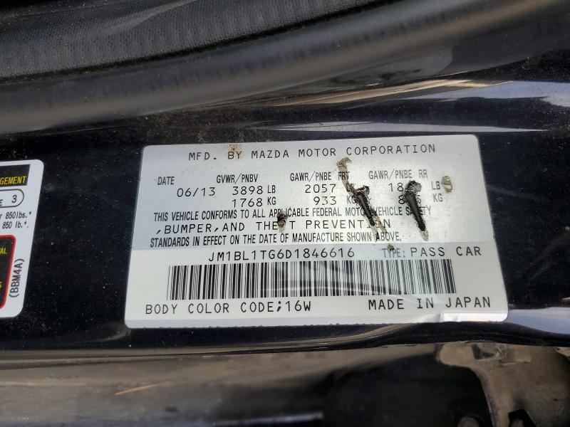 Продажа на аукционе авто 2013 Mazda 3, vin: JM1BL1TG6D1846616, номер лота: 65848946