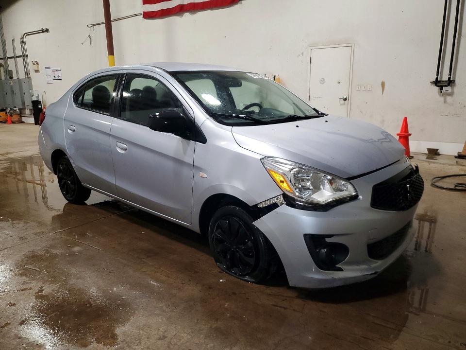 2020 Mitsubishi Mirage მანქანა იყიდება აუქციონზე, vin: ML32F3FJ9LHF07693, აუქციონის ნომერი: 63766626