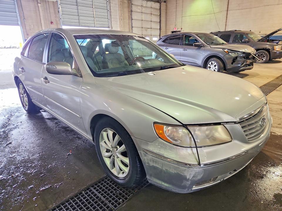 2008 Hyundai Azera მანქანა იყიდება აუქციონზე, vin: KMHFC46F98A273055, აუქციონის ნომერი: 66639506