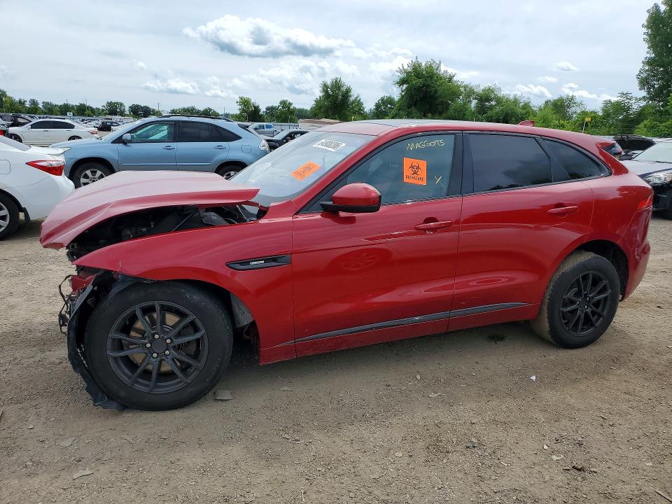 64908206 :رقم المزاد ، SADCL2BN1HA093176 vin ، 2017 Jaguar F-pace مزاد بيع