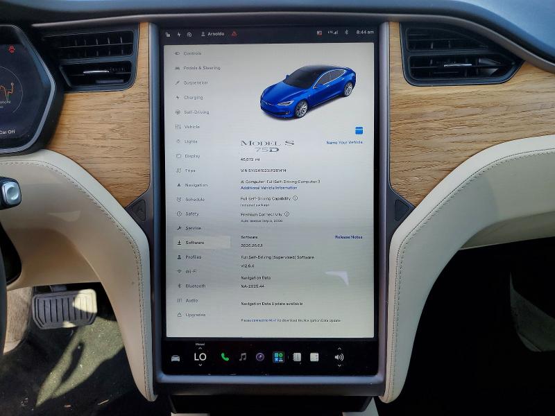 Aukcja sprzedaży 2018 Tesla Model S, vin: 5YJSA1E23JF281414, numer aukcji: 66127906