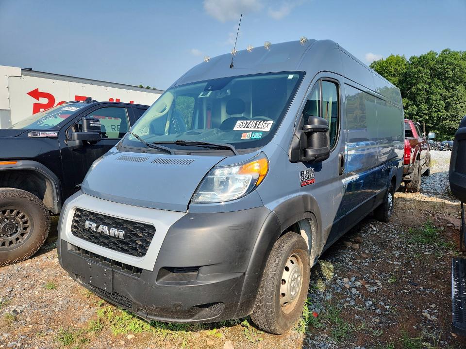 2021 Ram Promaster 3500 მანქანა იყიდება აუქციონზე, vin: 3C6MRVJG9ME536594, აუქციონის ნომერი: 59746146