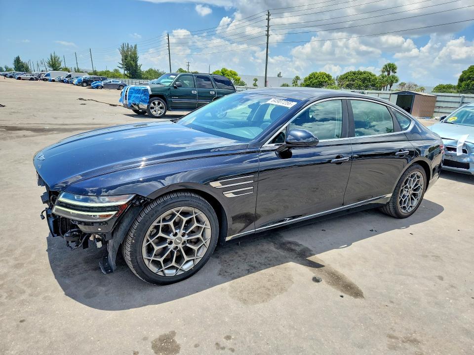 64907256 :رقم المزاد ، KMTGB4SC7MU046304 vin ، 2021 Genesis G80 مزاد بيع