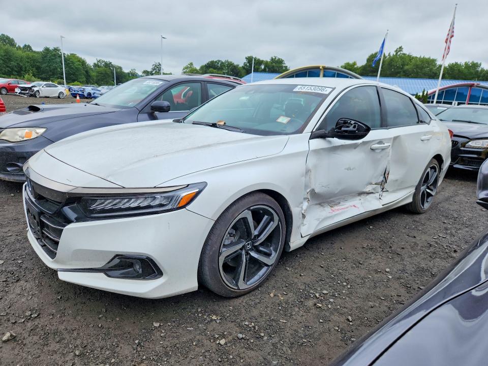 2022 Honda Accord მანქანა იყიდება აუქციონზე, vin: 1HGCV1F40NA060667, აუქციონის ნომერი: 65153096