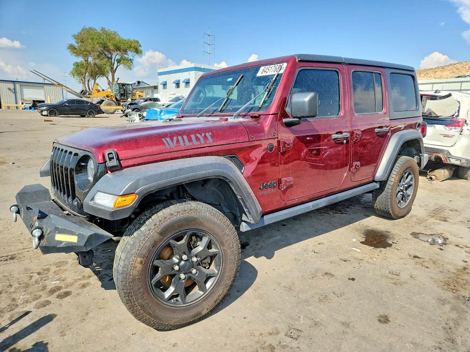 Продаж на аукціоні авто 2021 Jeep Wrangler Unlimited, vin: 1C4HJXDN8MW557398, номер лоту: 64517686