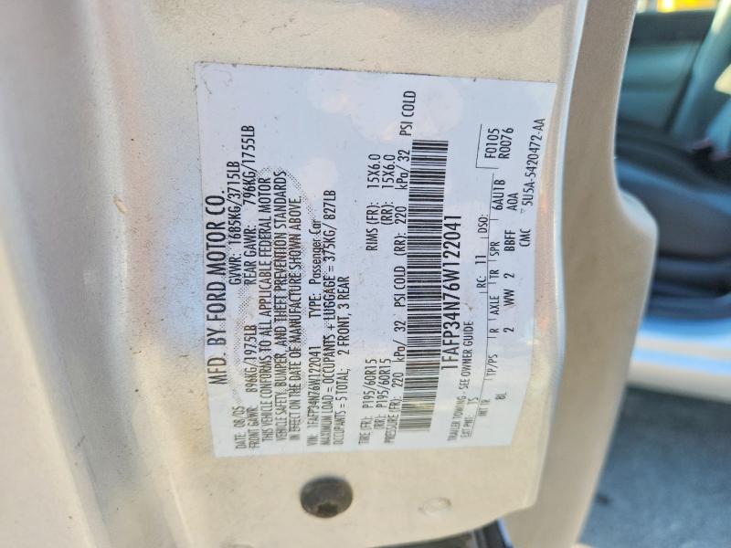 Aukcja sprzedaży 2006 Ford Focus, vin: 1FAFP34N76W122041, numer aukcji: 66270986