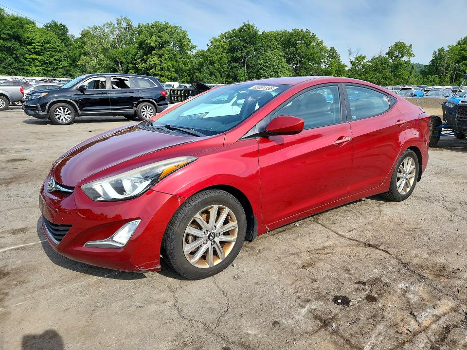 Продаж на аукціоні авто 2014 Hyundai Elantra, vin: 5NPDH4AE2EH519959, номер лоту: 63491356