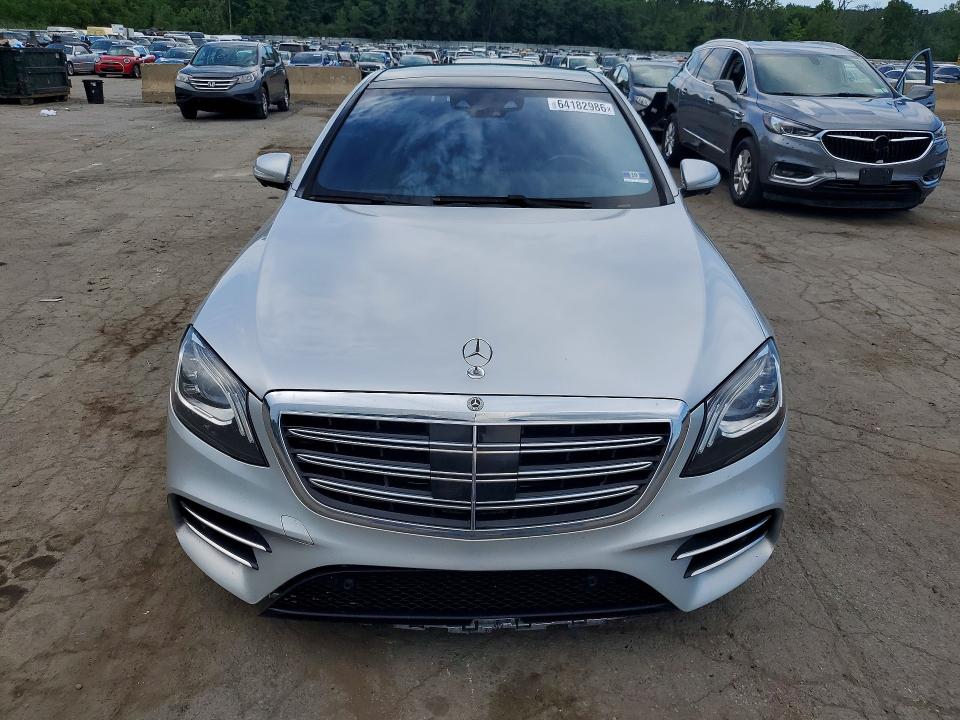 2018 Mercedes-benz S მანქანა იყიდება აუქციონზე, vin: WDDUG8GB4JA366497, აუქციონის ნომერი: 64182986