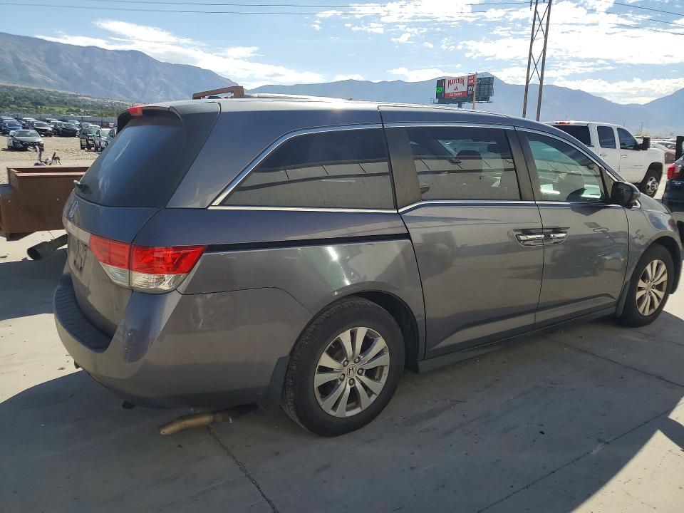 65355186 :رقم المزاد ، 5FNRL5H65FB010912 vin ، 2015 Honda Odyssey مزاد بيع