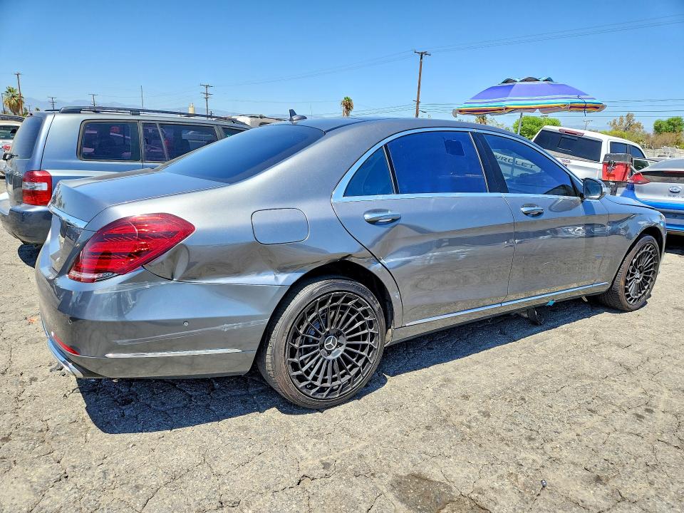 Aukcja sprzedaży 2020 Mercedes-benz S, vin: W1KUG8DB4LA566853, numer aukcji: 63724256