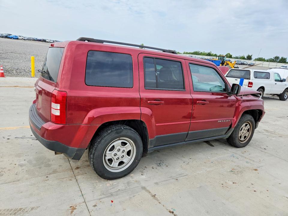2017 Jeep Patriot მანქანა იყიდება აუქციონზე, vin: 1C4NJPBAXHD150218, აუქციონის ნომერი: 64212676