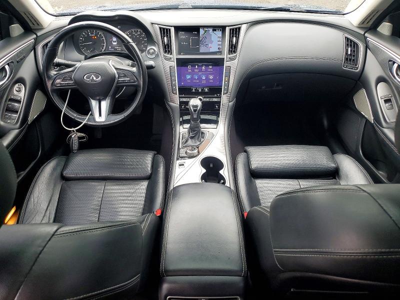 2018 Infiniti Q50 მანქანა იყიდება აუქციონზე, vin: JN1EV7AR1JM432378, აუქციონის ნომერი: 63543466