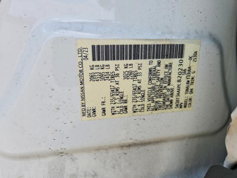 Продажа на аукционе авто 2023 Nissan Rogue, vin: 5N1BT3AAXPC820230, номер лота: 66709186