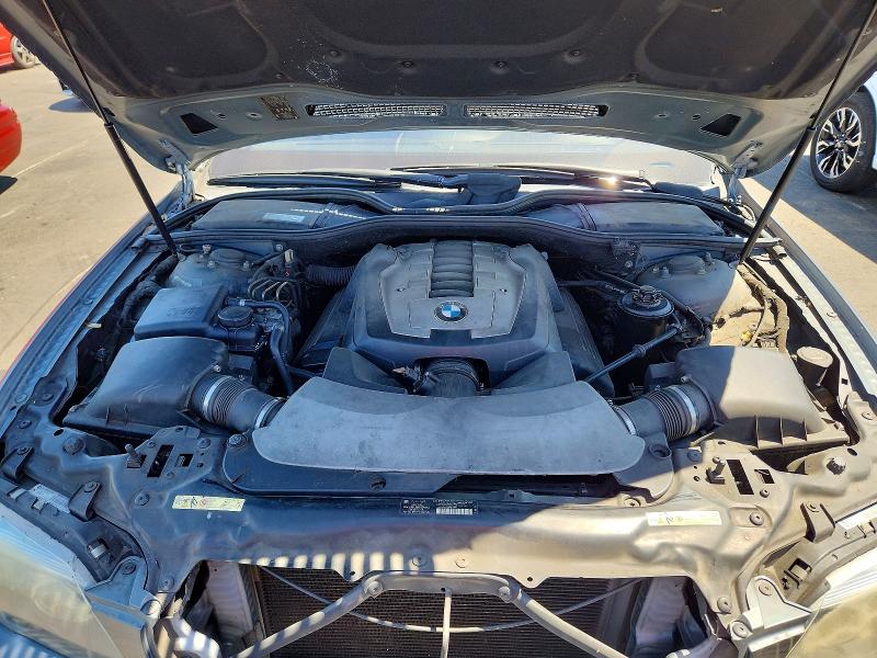 65939496 :رقم المزاد ، WBAHN83587DT67089 vin ، 2007 Bmw 750 مزاد بيع