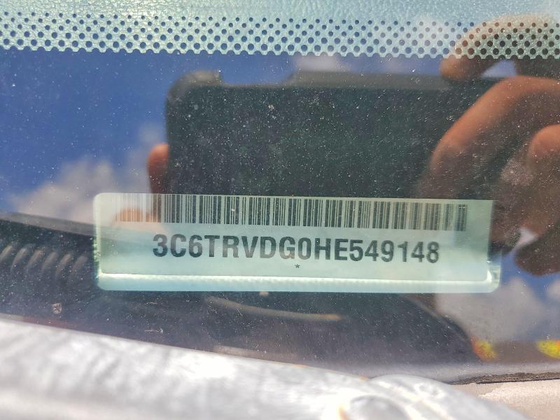 Aukcja sprzedaży 2017 Ram Promaster 2500, vin: 3C6TRVDG0HE549148, numer aukcji: 64553606