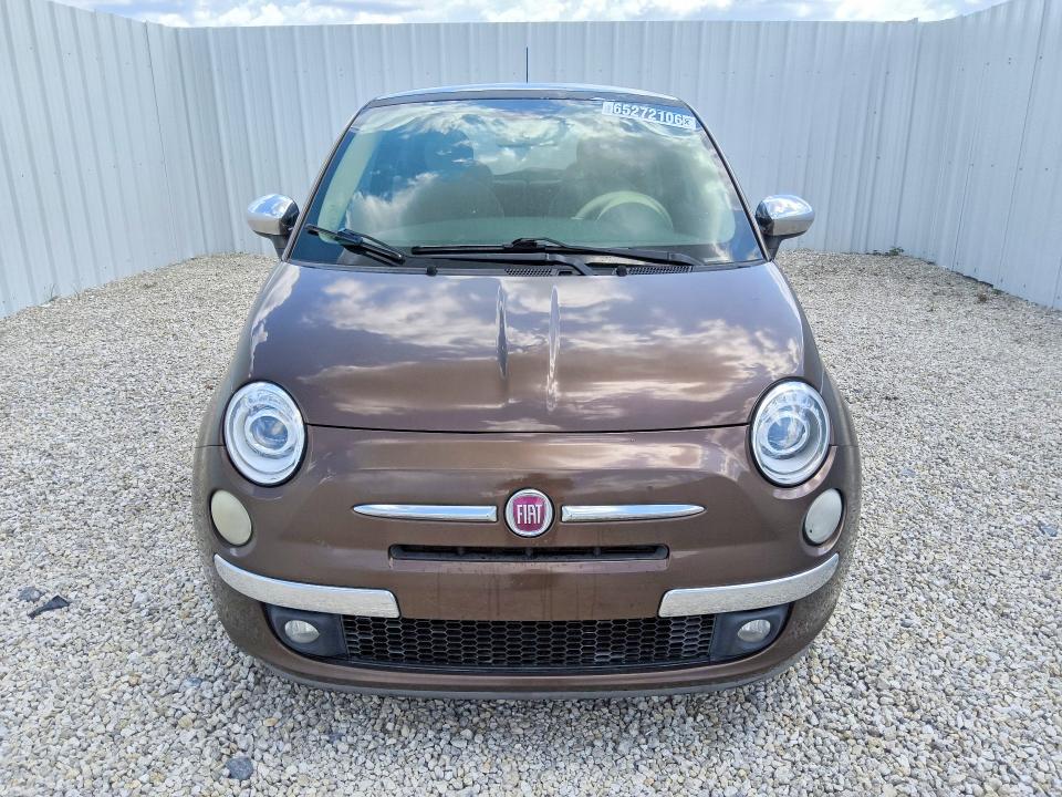 2012 Fiat 500 მანქანა იყიდება აუქციონზე, vin: 3C3CFFCRXCT118402, აუქციონის ნომერი: 65272106