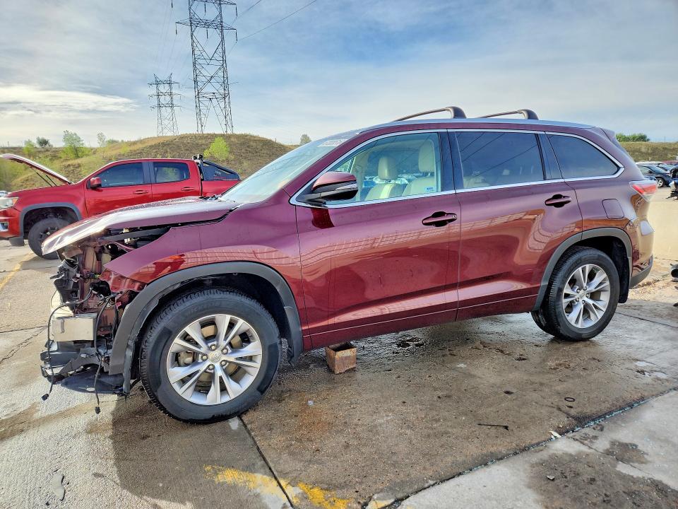 Продажа на аукционе авто 2015 Toyota Highlander, vin: 5TDJKRFH5FS204864, номер лота: 67008516