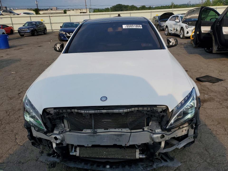 65091866 :رقم المزاد ، 55SWF4KB9FU013983 vin ، 2015 Mercedes-benz C مزاد بيع