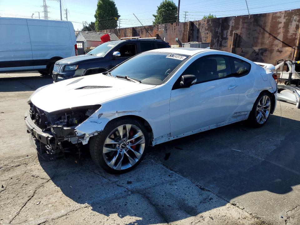 2015 Hyundai Genesis Coupe მანქანა იყიდება აუქციონზე, vin: KMHHU6KJ5FU127503, აუქციონის ნომერი: 65894976